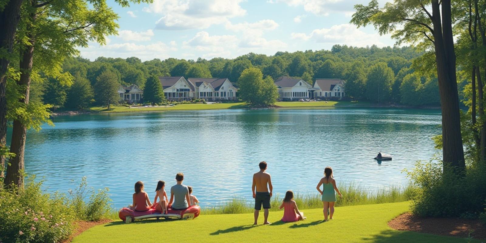 Invertir en Forsyth County: Zonas de Plusvalía cerca del Lago