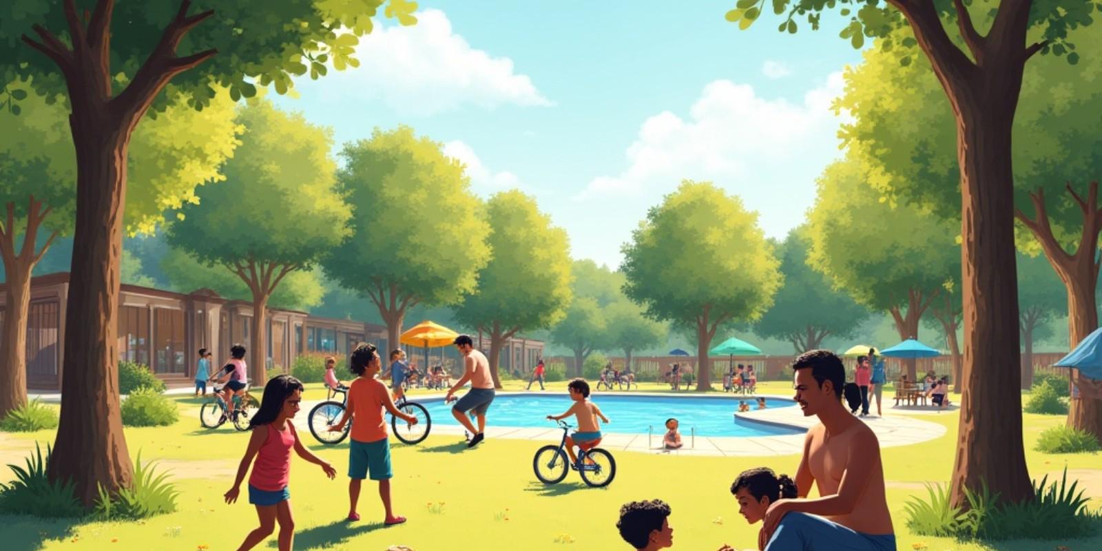 Vickery Village: Comunidad de Lujo para Familias Activas